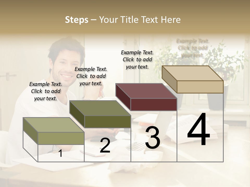 Sophisticated Drink Isolated PowerPoint Template