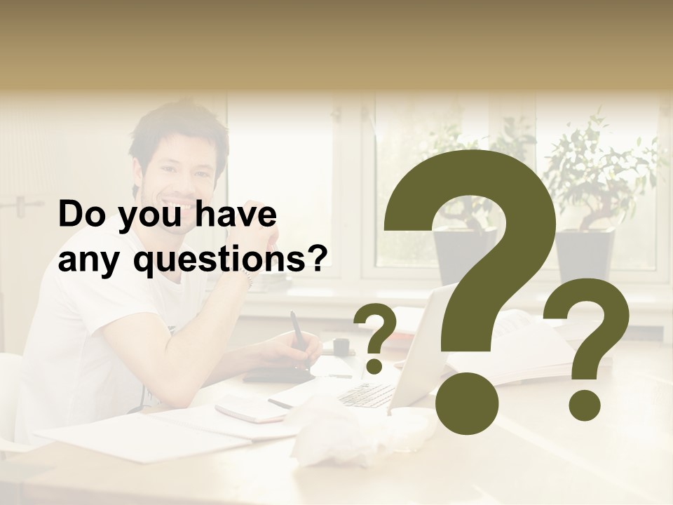 Sophisticated Drink Isolated PowerPoint Template