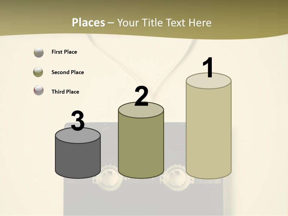 Background Listen Audio PowerPoint Template