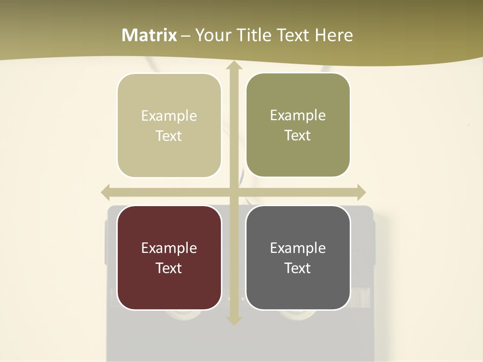 Background Listen Audio PowerPoint Template