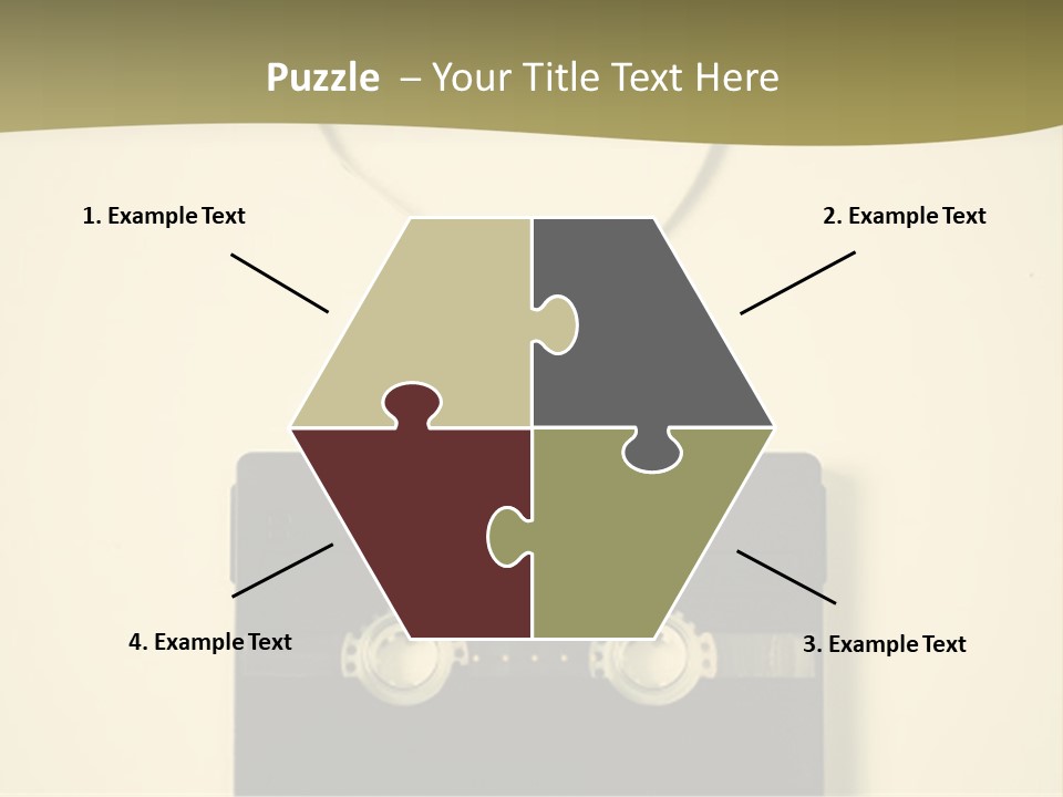 Background Listen Audio PowerPoint Template