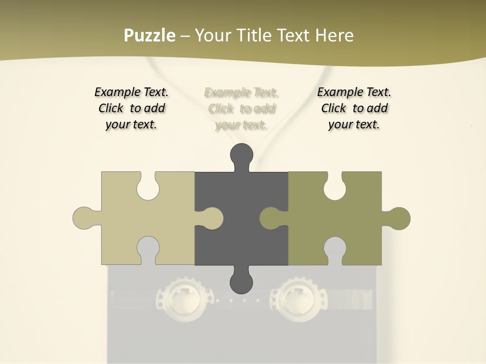 Background Listen Audio PowerPoint Template