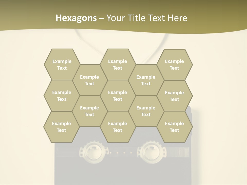 Background Listen Audio PowerPoint Template