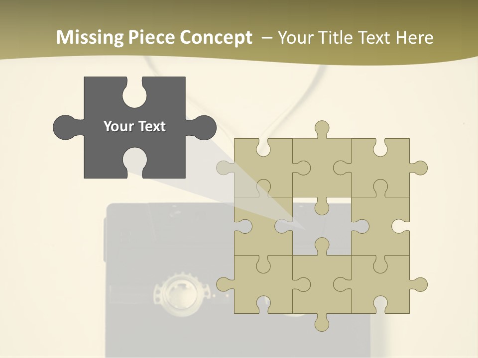 Background Listen Audio PowerPoint Template