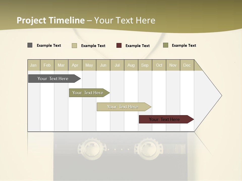 Background Listen Audio PowerPoint Template