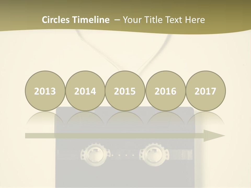 Background Listen Audio PowerPoint Template