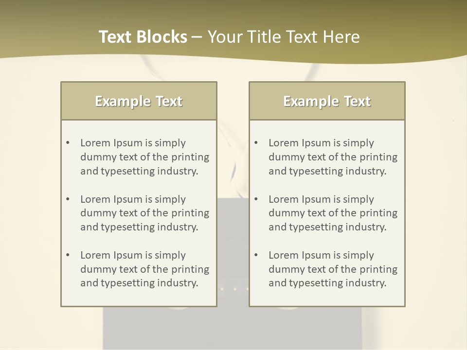 Background Listen Audio PowerPoint Template