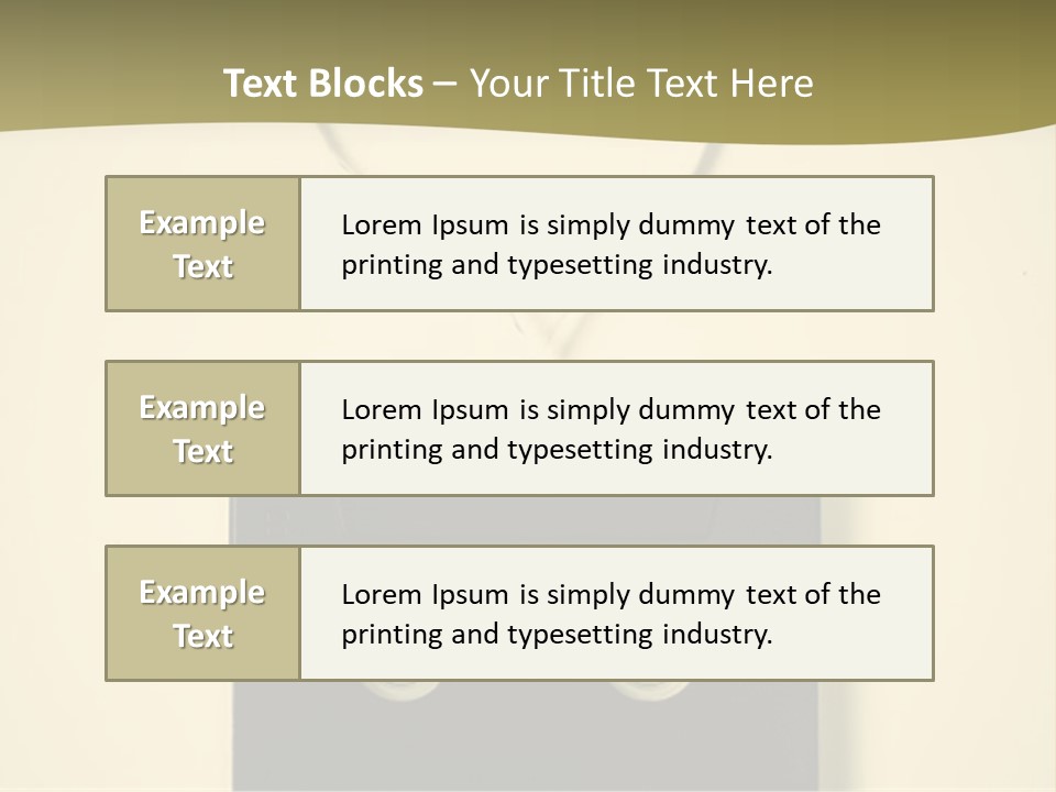 Background Listen Audio PowerPoint Template