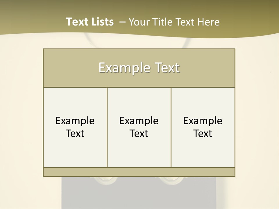 Background Listen Audio PowerPoint Template