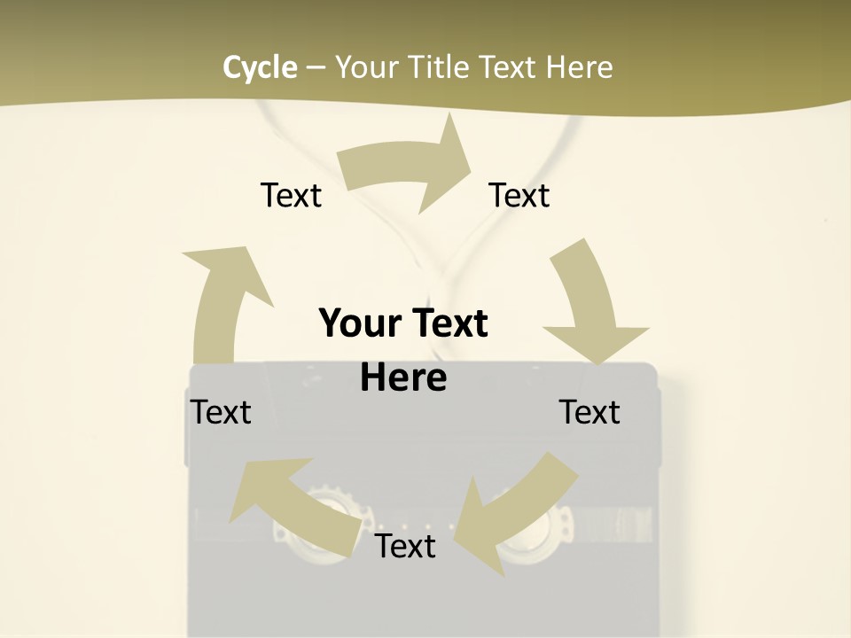 Background Listen Audio PowerPoint Template