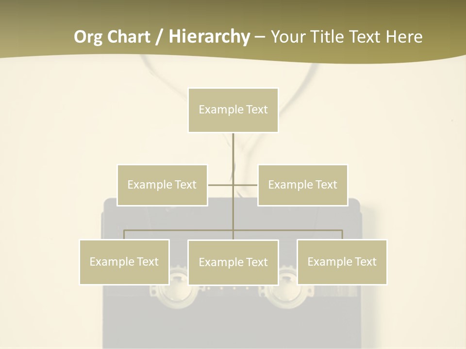 Background Listen Audio PowerPoint Template