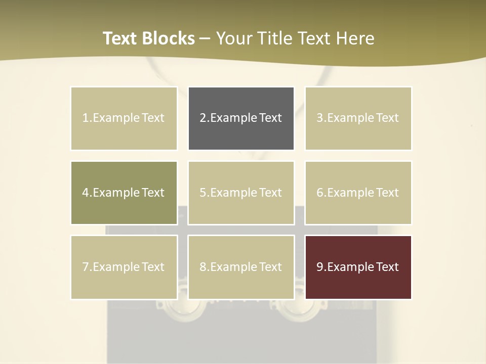 Background Listen Audio PowerPoint Template