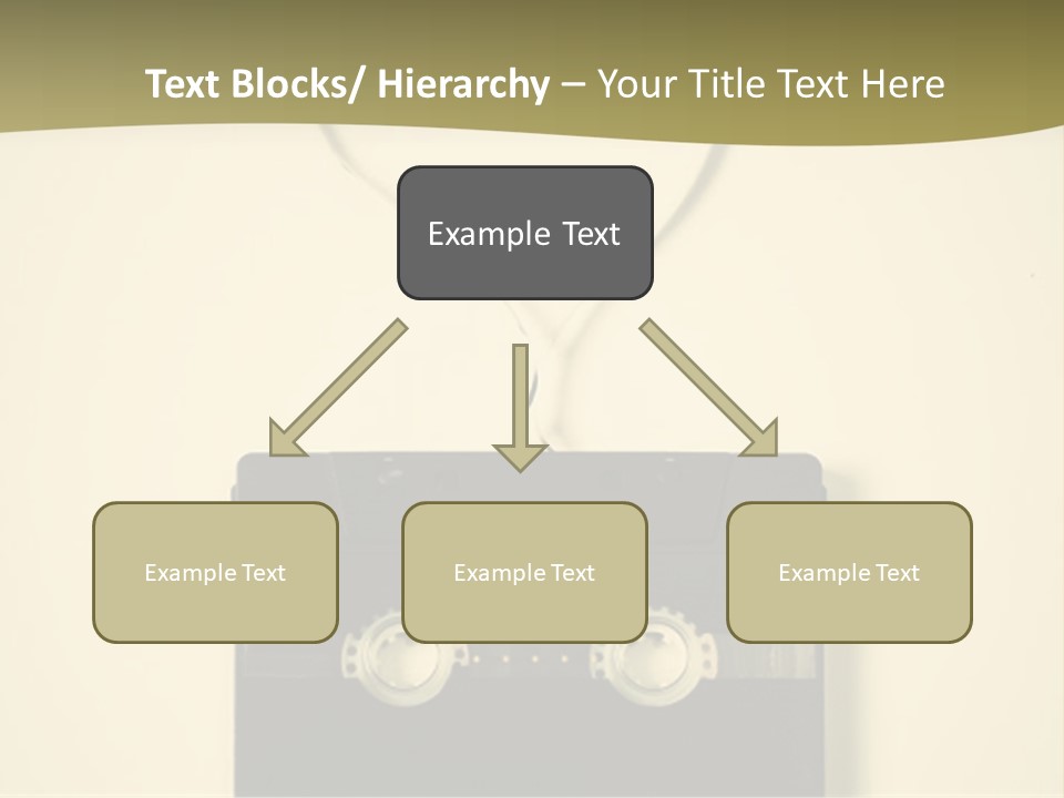 Background Listen Audio PowerPoint Template