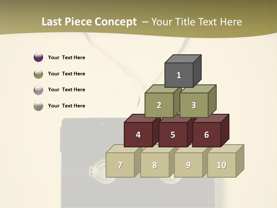 Background Listen Audio PowerPoint Template