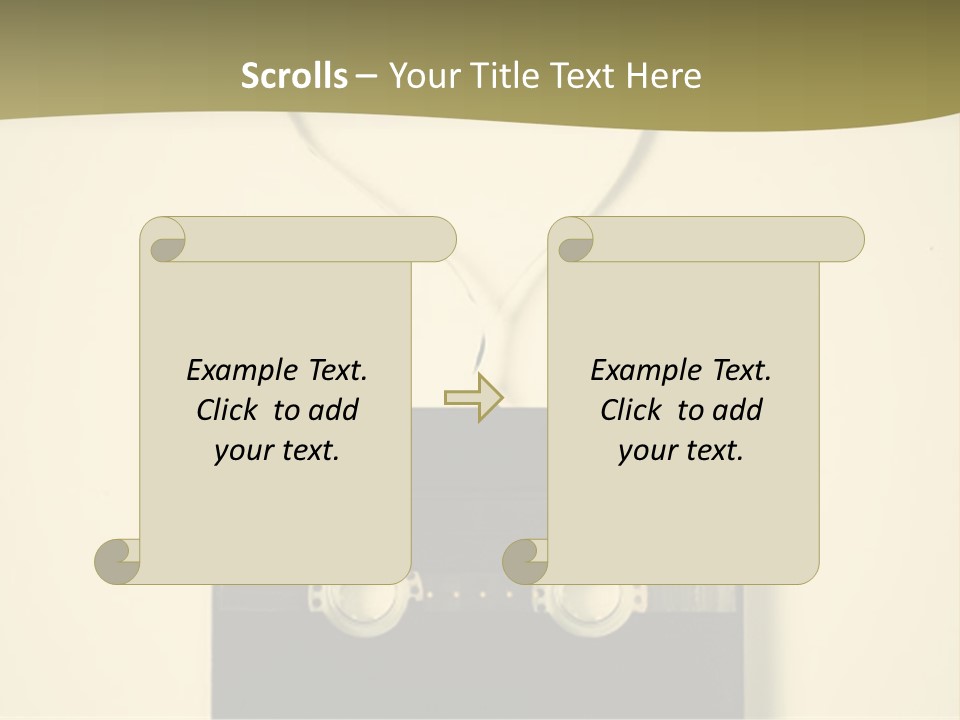 Background Listen Audio PowerPoint Template