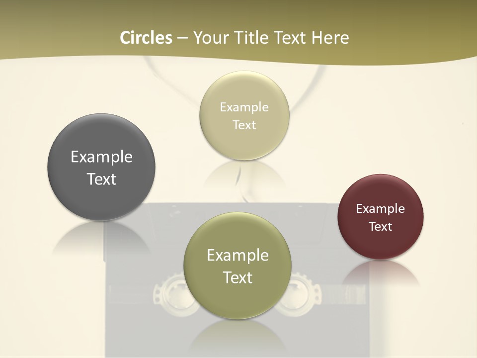 Background Listen Audio PowerPoint Template