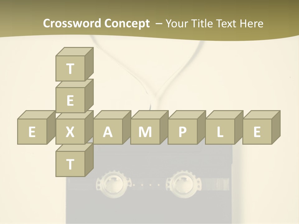 Background Listen Audio PowerPoint Template