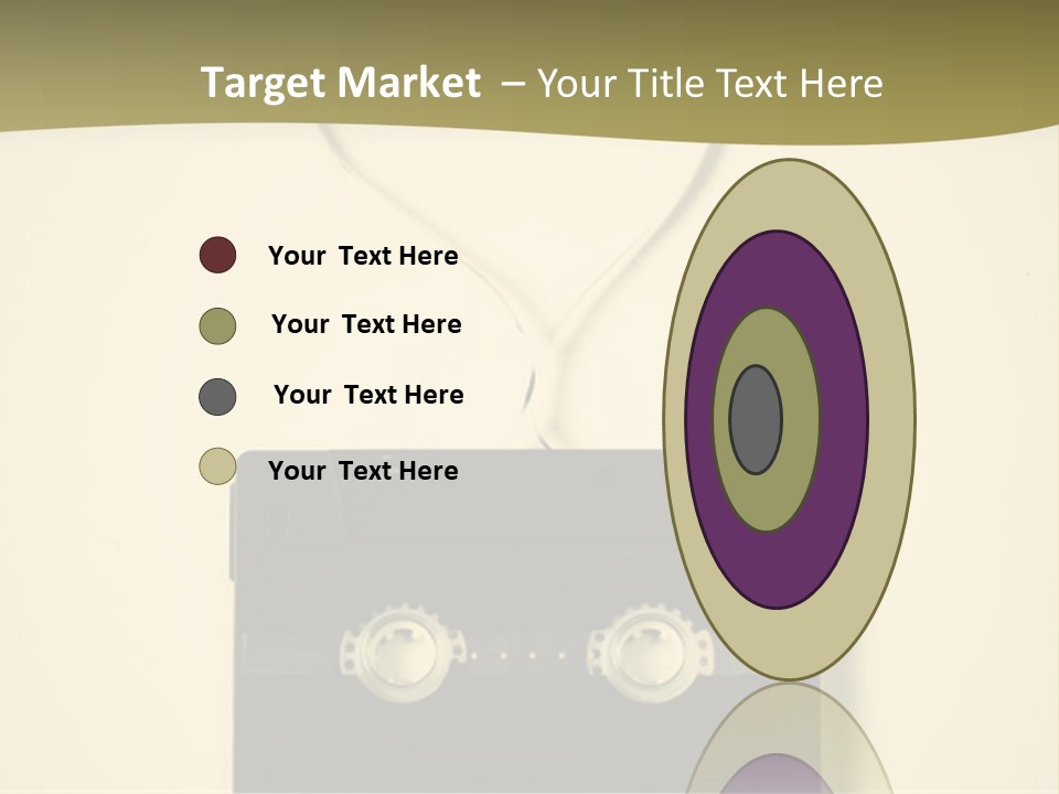 Background Listen Audio PowerPoint Template