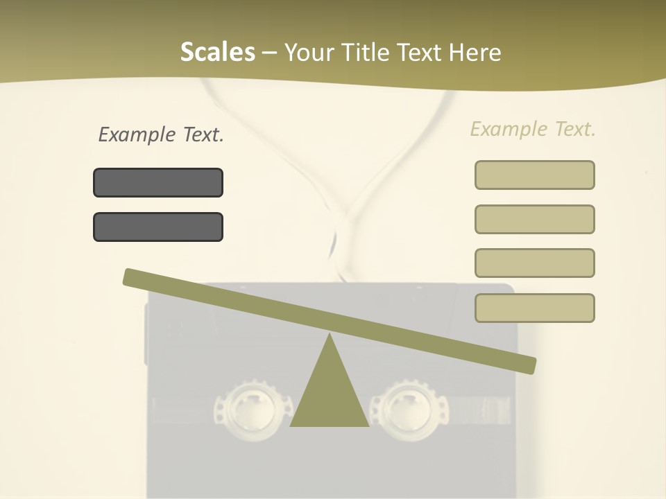 Background Listen Audio PowerPoint Template
