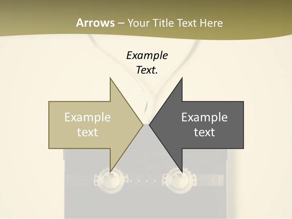 Background Listen Audio PowerPoint Template