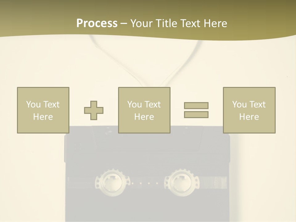 Background Listen Audio PowerPoint Template