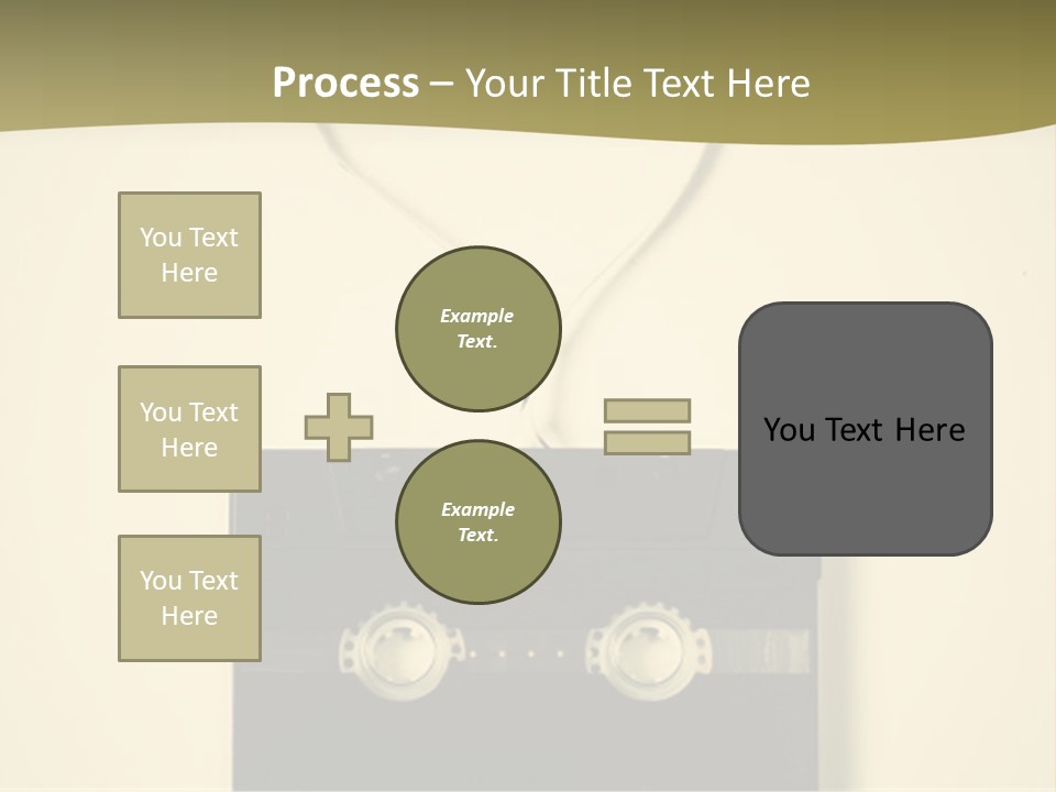 Background Listen Audio PowerPoint Template