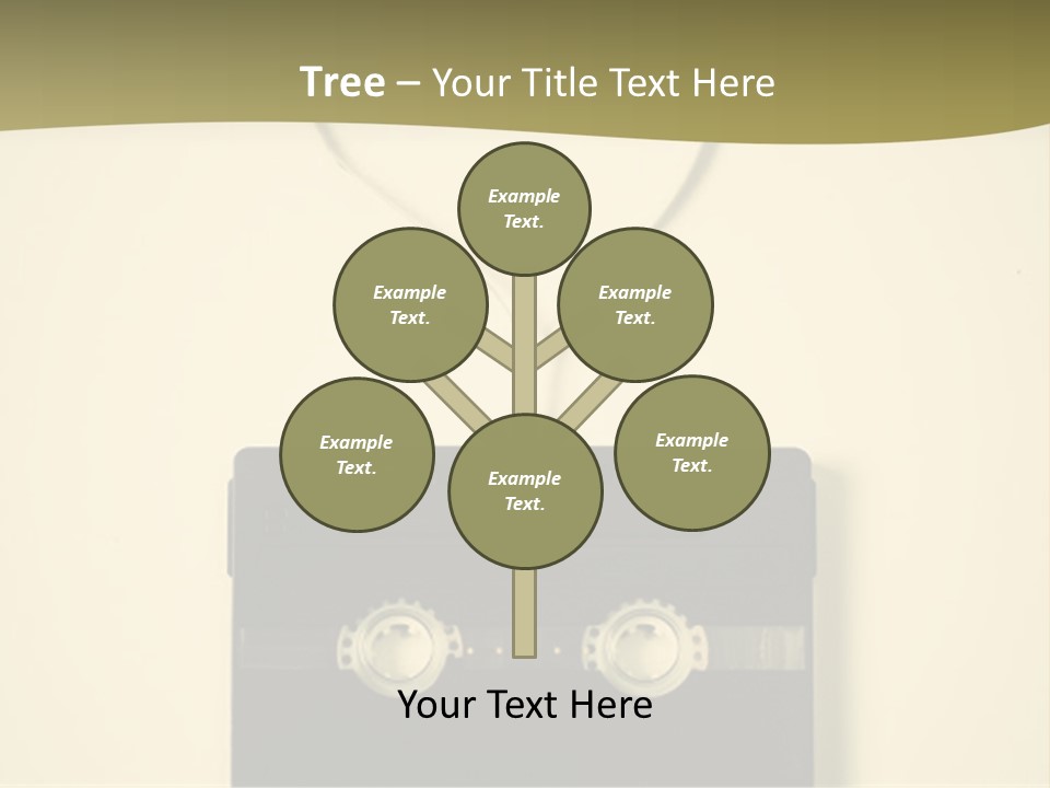 Background Listen Audio PowerPoint Template