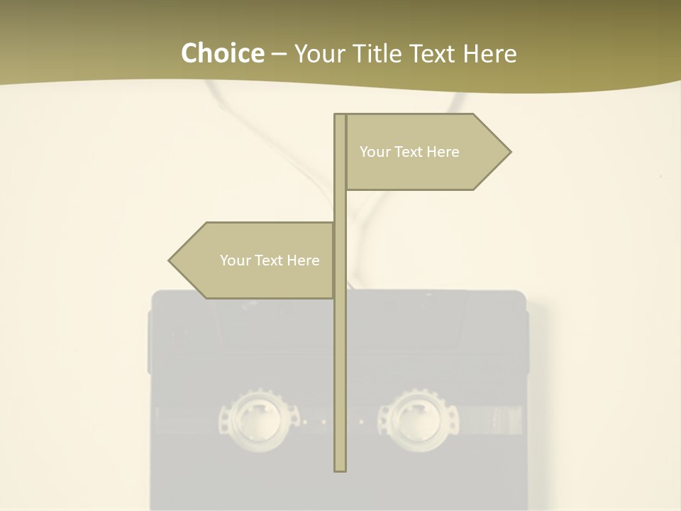 Background Listen Audio PowerPoint Template