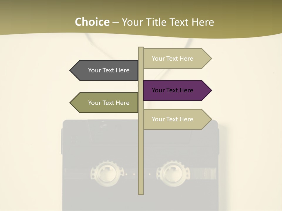 Background Listen Audio PowerPoint Template