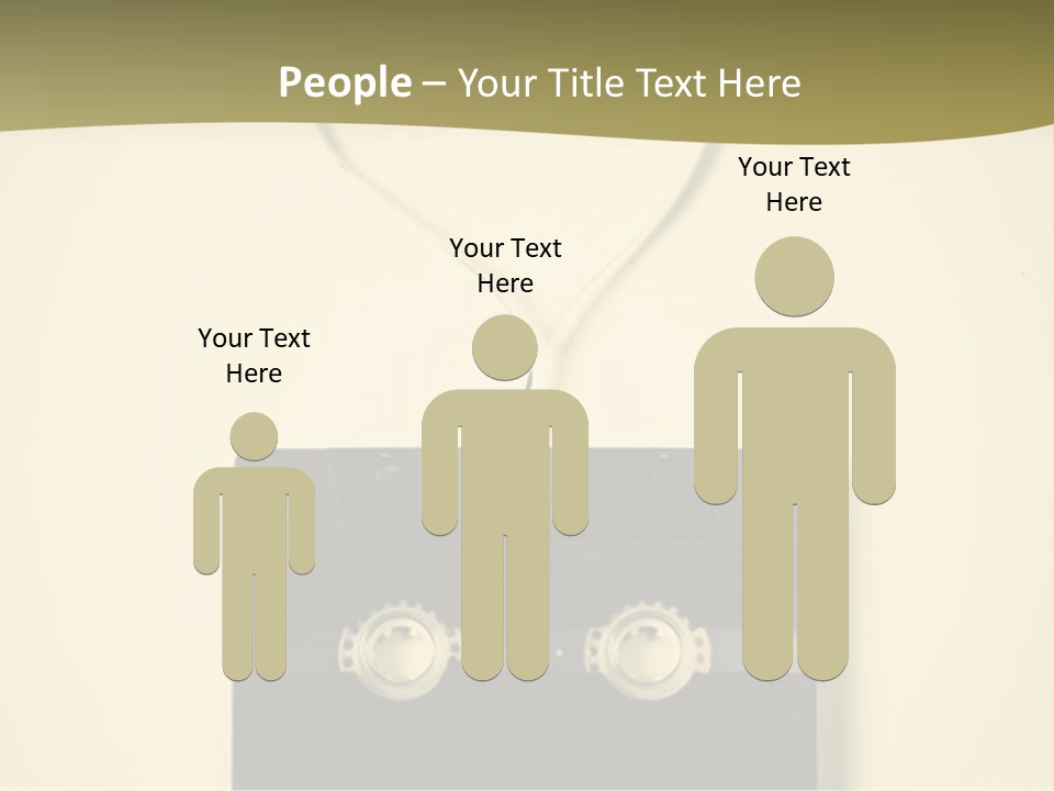 Background Listen Audio PowerPoint Template