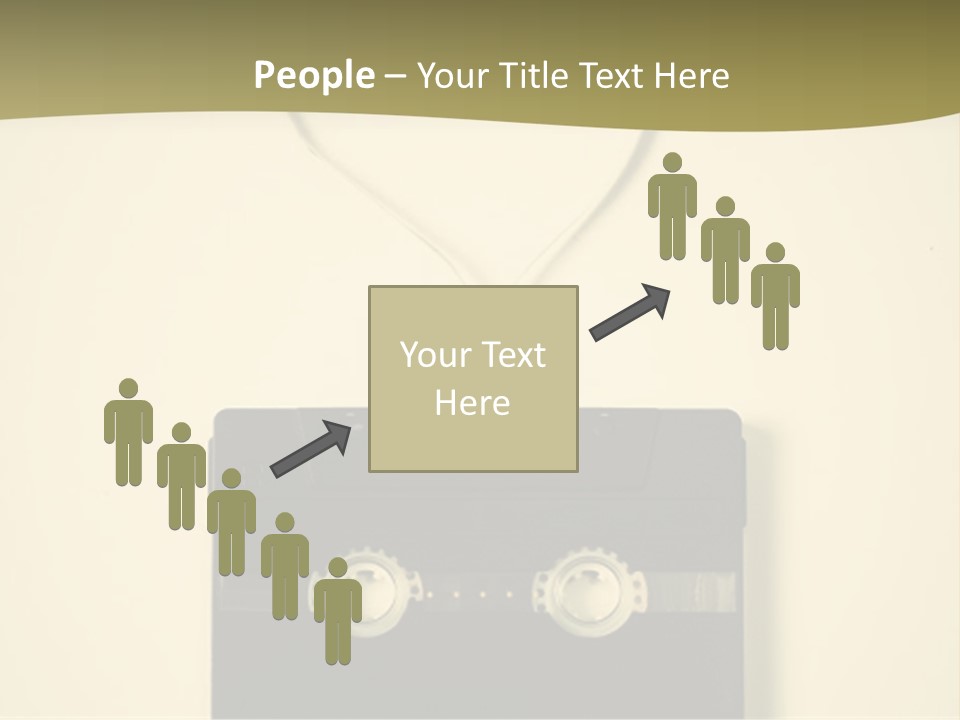 Background Listen Audio PowerPoint Template