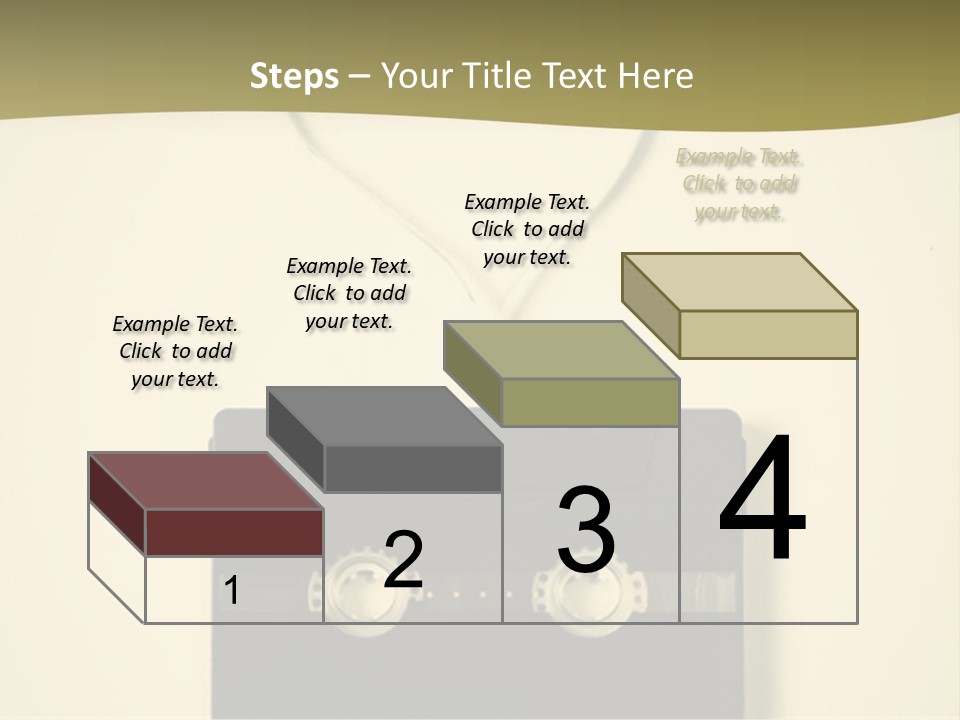 Background Listen Audio PowerPoint Template
