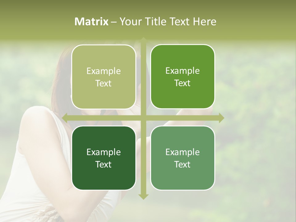 Beautifu Smile Picture PowerPoint Template