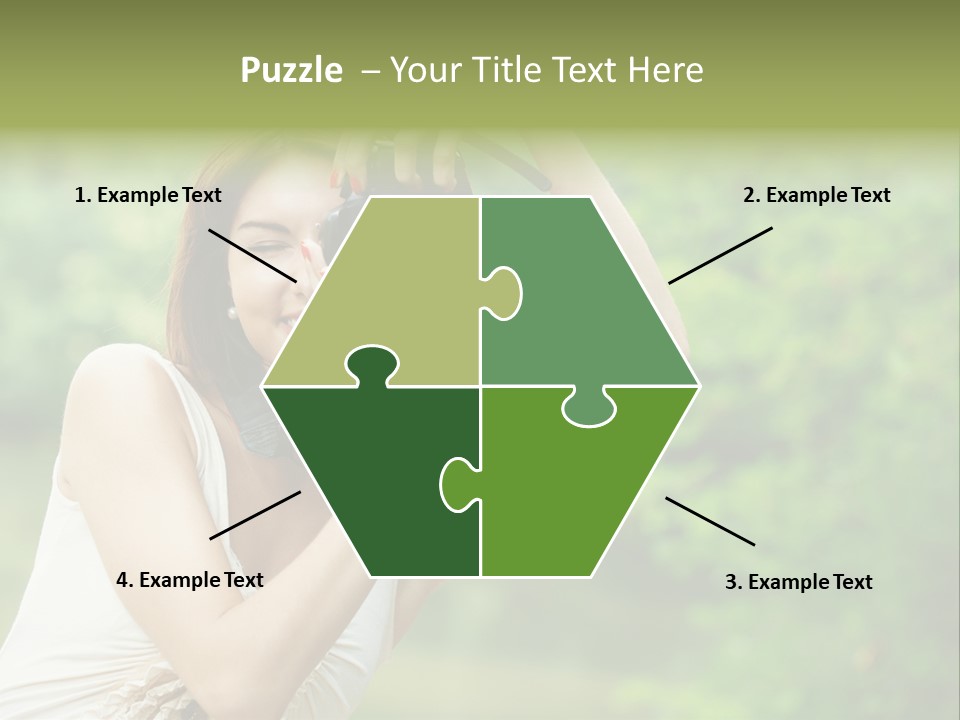 Beautifu Smile Picture PowerPoint Template