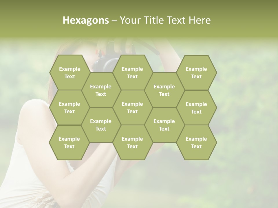 Beautifu Smile Picture PowerPoint Template