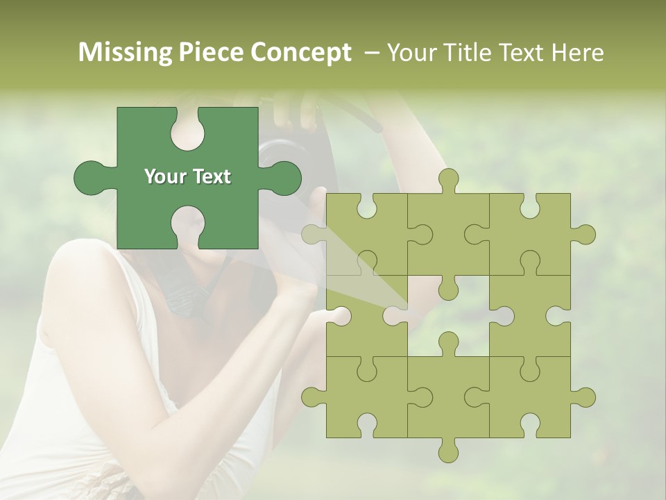 Beautifu Smile Picture PowerPoint Template