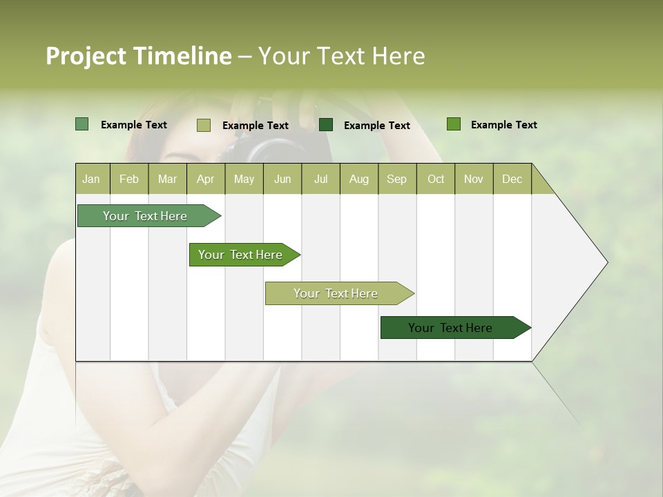 Beautifu Smile Picture PowerPoint Template