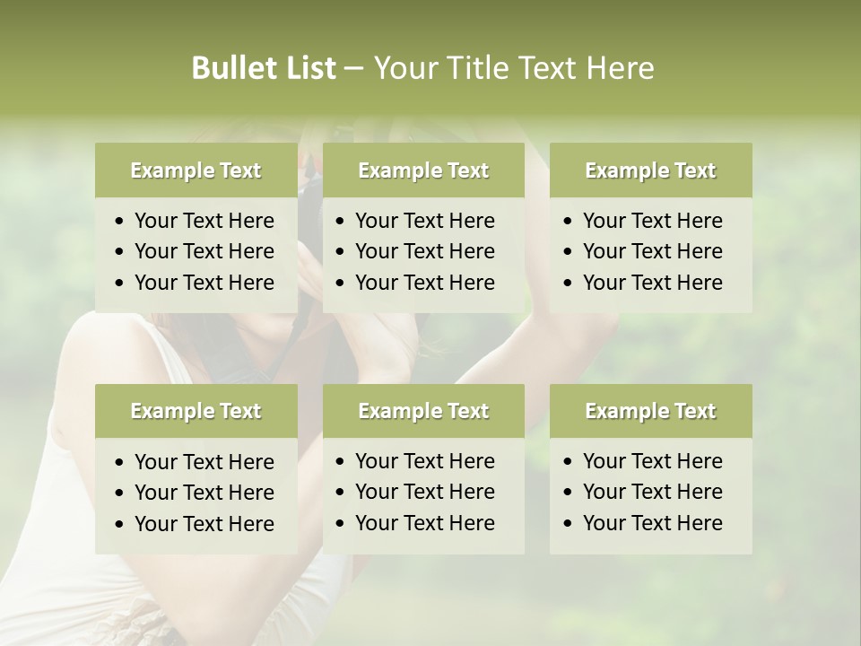 Beautifu Smile Picture PowerPoint Template