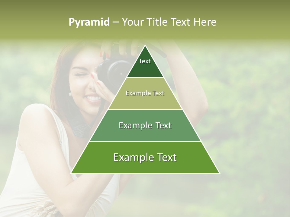 Beautifu Smile Picture PowerPoint Template