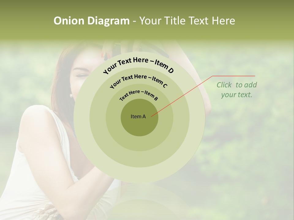 Beautifu Smile Picture PowerPoint Template