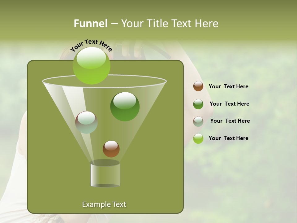 Beautifu Smile Picture PowerPoint Template