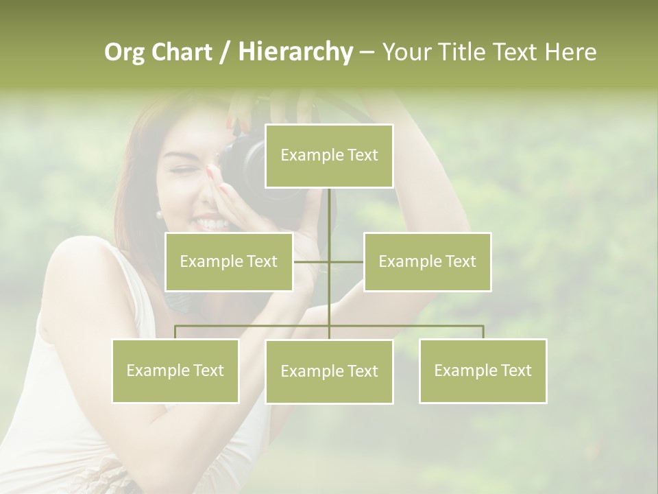 Beautifu Smile Picture PowerPoint Template