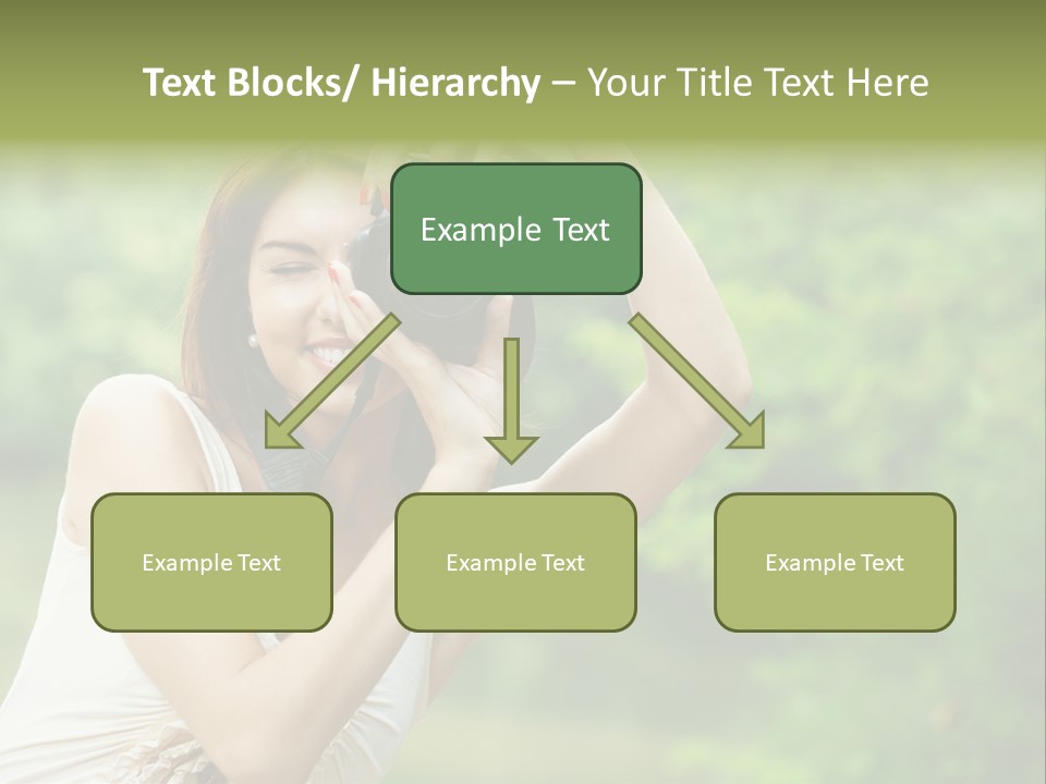 Beautifu Smile Picture PowerPoint Template