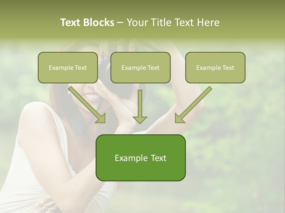 Beautifu Smile Picture PowerPoint Template