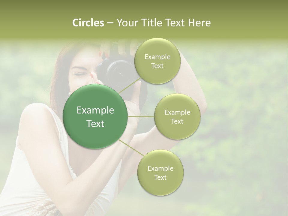 Beautifu Smile Picture PowerPoint Template