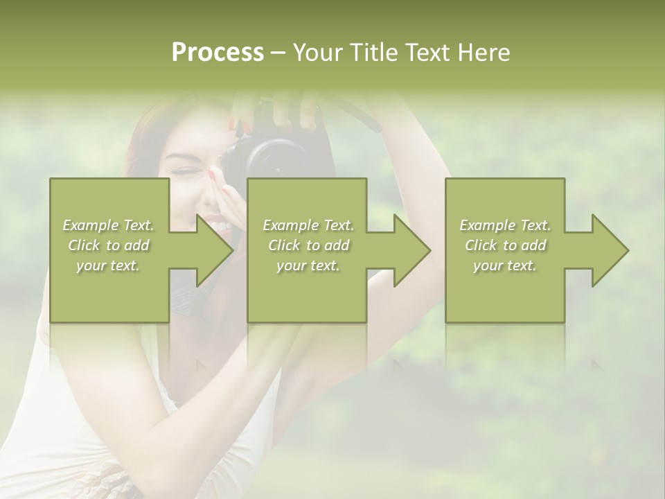 Beautifu Smile Picture PowerPoint Template