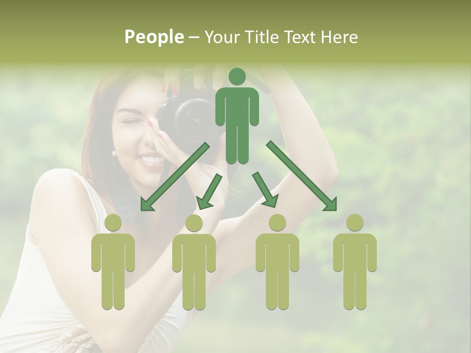 Beautifu Smile Picture PowerPoint Template
