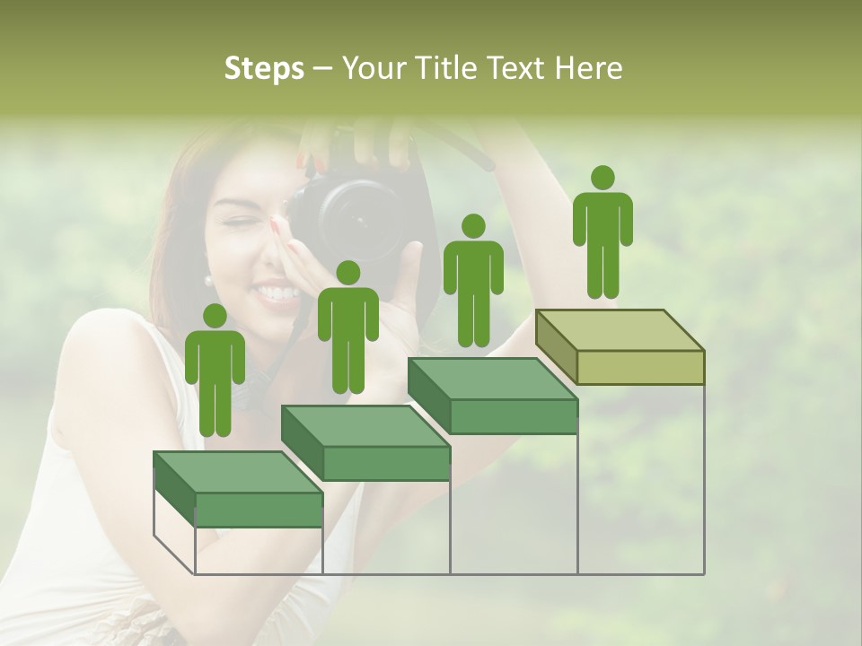 Beautifu Smile Picture PowerPoint Template