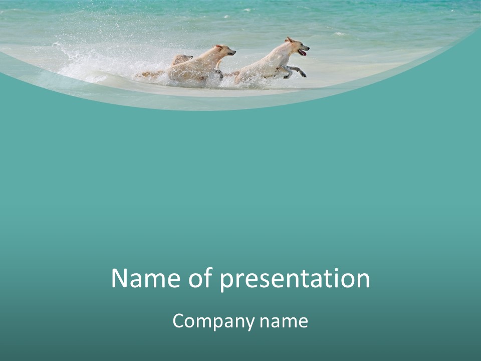 Fun Summer Race PowerPoint Template