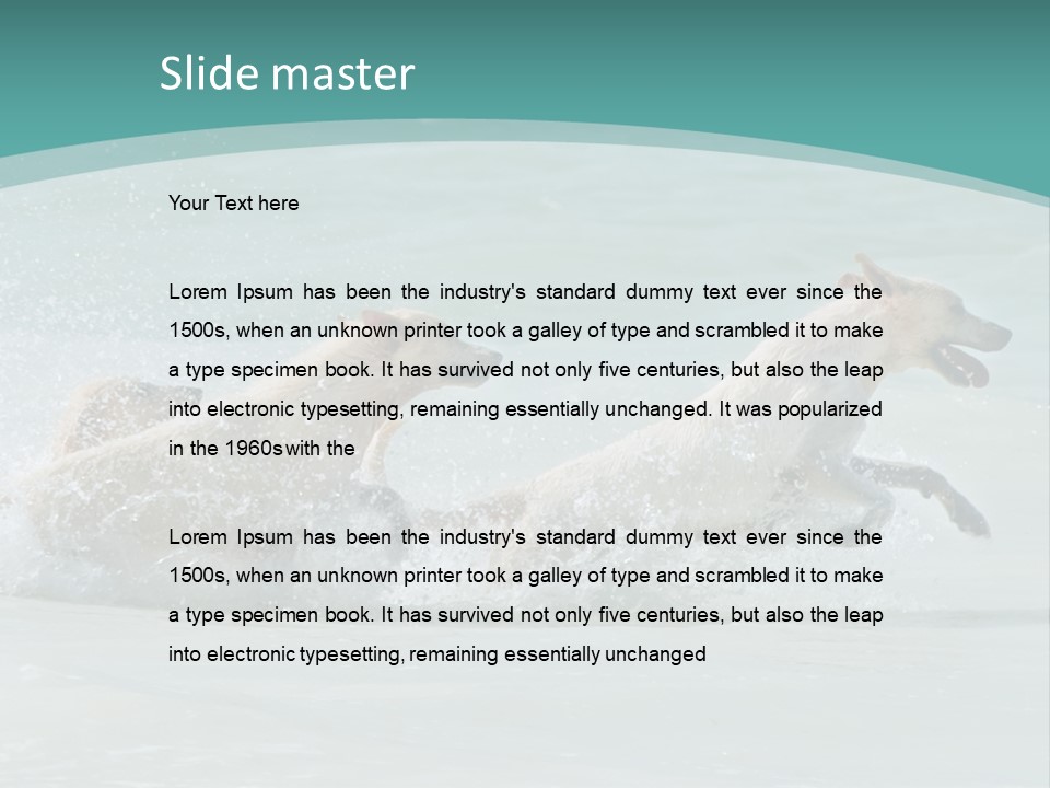 Fun Summer Race PowerPoint Template